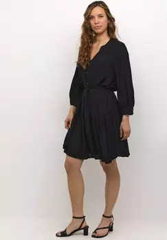 Платье-блузка ZAYA FRILL Soaked in Luxury, черный