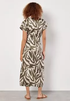 Платье-блузка ZEBRA Apricot, хаки
