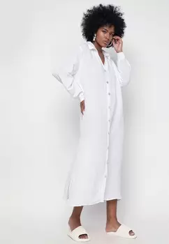 Платье-блузка ZEITLOSER CHIC FR JEDEN ANLASS YC Fashion & Style, белый