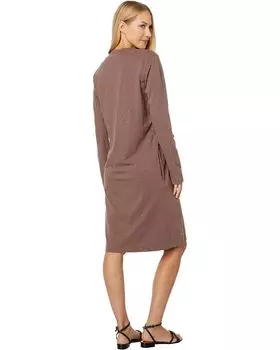 Платье bobi Los Angeles Sleeve Tab V-Neck Dress, цвет Bistro