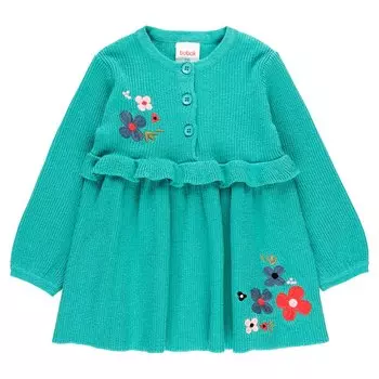 Платье Boboli Flowers, зеленый