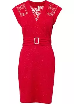 Платье Bodyflirt Boutique, красный