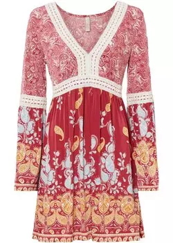 Платье Bodyflirt Boutique, красный