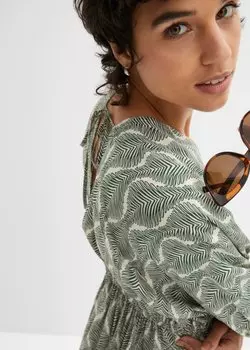 Платье Bodyflirt, зеленый