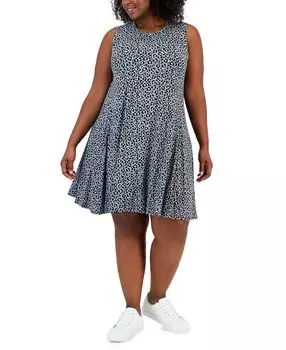 Платье большого размера с принтом в шлепанцах, созданное для macy's Style &amp; Co, мульти