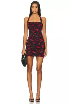Платье бонни Afrm, красный