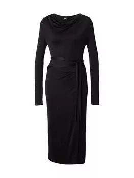 Платье BOSS Dress Eseya, черный