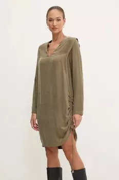 Платье Boss Orange, зеленый