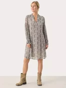 Платье botella с пейсли Part Two, цвет French Oak/Black