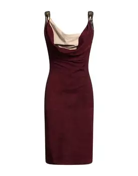 Платье Bottega Veneta, бордовый