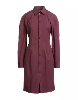 Платье Bottega Veneta, гранат