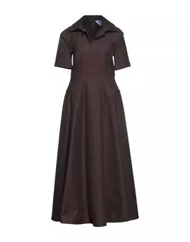 Платье Bottega Veneta, коричневый