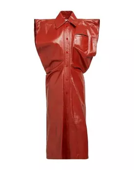 Платье Bottega Veneta, оранжевый