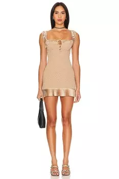 Платье бриэль Fait Par Foutch, коричневый