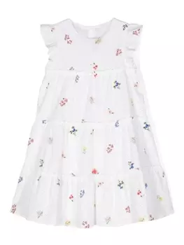 Платье бродери-англез Tartine Et Chocolat, бежевый