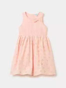 Платье Broderie Anglaise с бантом Fagottino, цвет peach orange