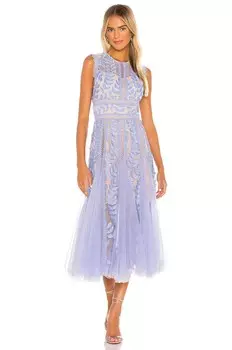 Платье Bronx and Banco Violet Flared, фиолетовый