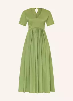 Платье Bronzo из микса материалов Weekend Max Mara, зеленый