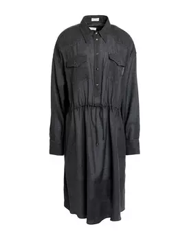Платье Brunello Cucinelli, серый