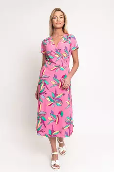 Платье Budmil, розовый/зеленый