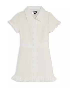 Платье-букле Cordelia для девочек – Big Kid KatieJnyc, белый