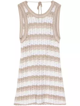 Платье Bungalow Sienna в технике кроше The Upside, бежевый