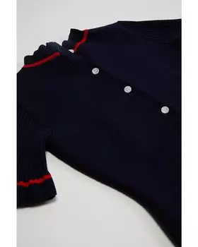 Платье Burberry Avrile Dress, темно-синий