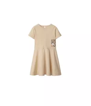 Платье Burberry Kids Riley EKD Label Dress, цвет Calico