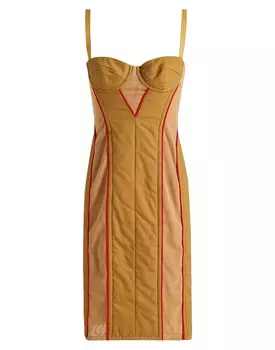 Платье Burberry, песочный