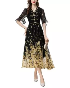 Платье BURRYCO, черный