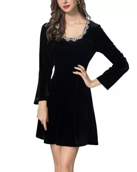 Платье BURRYCO, черный