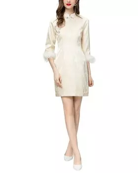 Платье BURRYCO, цвет apricot