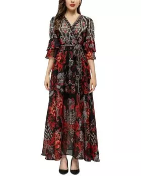 Платье BURRYCO, цвет multi