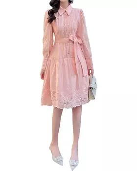 Платье BURRYCO, розовый