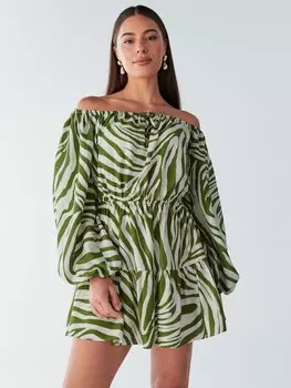 Платье BWLDR, оливковый