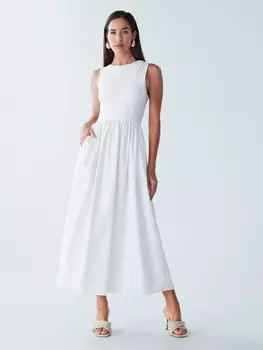 Платье BWLDR PAOLA, белый