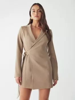 Платье BWLDR SAVAYA, серо-коричневый