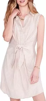 Платье Cafe с завязкой спереди NIC+ZOE, цвет Neutral Multi