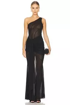 Платье calianna Nbd, черный