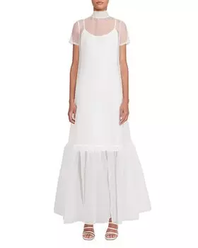 Платье Calluna с завязками на спине STAUD