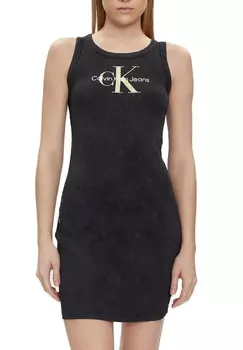 Платье Calvin Klein Jeans без рукавов, черный