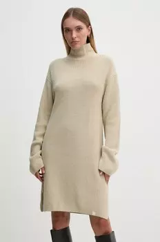 Платье Calvin Klein Jeans, бежевый