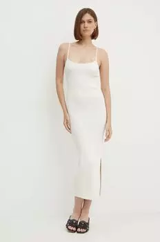 Платье Calvin Klein Jeans, бежевый