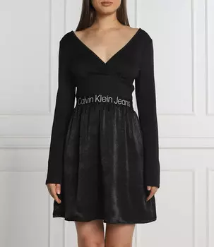 Платье CALVIN KLEIN JEANS, черный