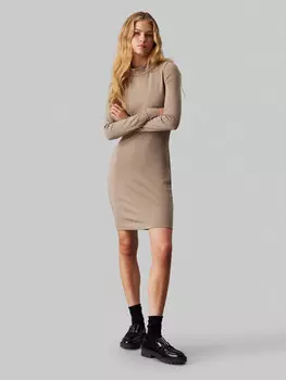 Платье CALVIN KLEIN JEANS MILANO, бежевый