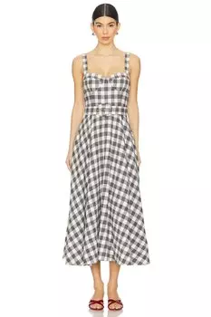 Платье Calypso Cara Cara, black ivory boucle grid