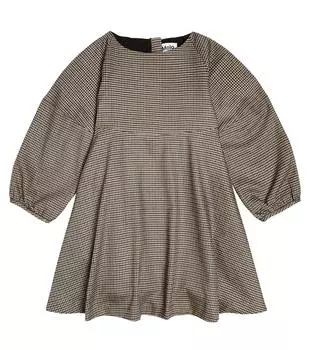 Платье cambell в клетку Molo, коричневый