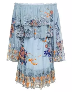 Платье Camilla, пастельный синий