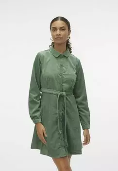 Платье Camisero Vero Moda ВМНИНА, цвет dark ivy