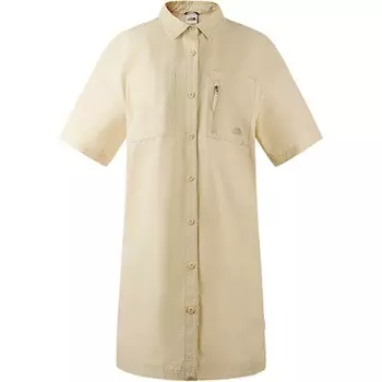 Платье CAMP UTILITY с короткими рукавами, женское, песочного цвета The North Face